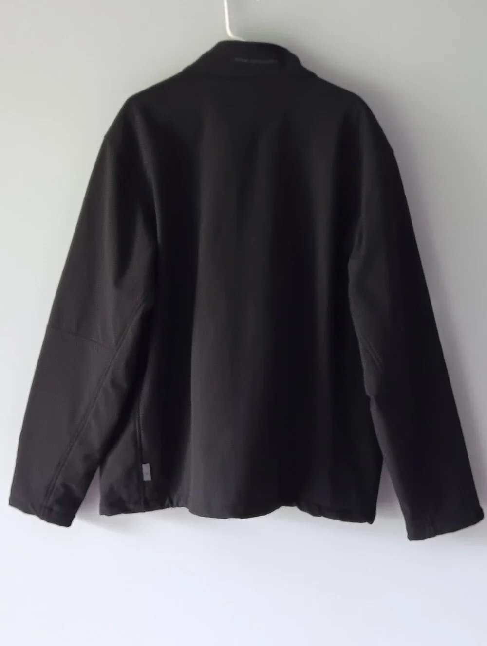 Free Country Jacket Zip-Front Mock-Neck Lined Pockets Black XX Large